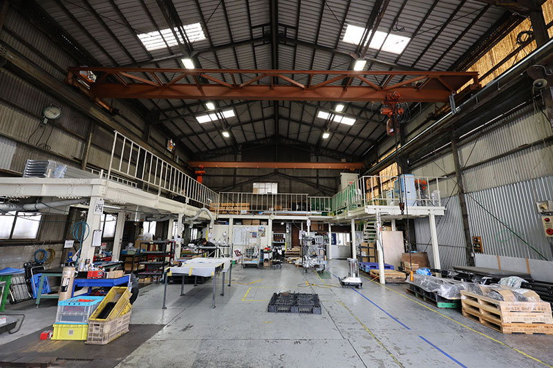 東大阪工場内